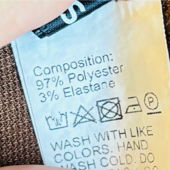 Women's Unbranded Pants Size M Brown cords flared corduroy‎ - Picture 5 of 5